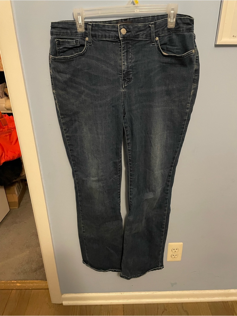 NYDJ Women's Bootcut Jeans - Dark Blue Wash